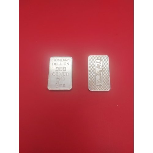 80 - 2 x silver ingots 82 grams.