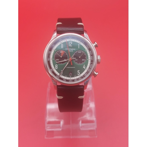 86 - Christopher Ward chronograph wristwatch C3 Grand Tourer.