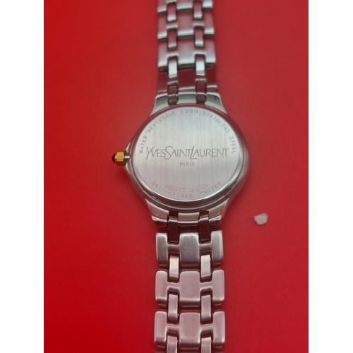 90 - Yves St Laurent ladies watch.