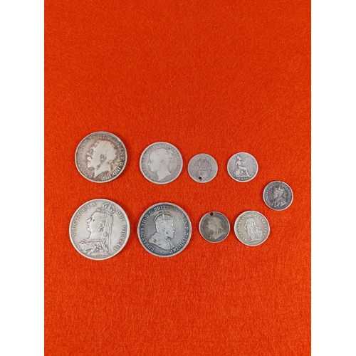 111 - Collection of pre 1920 silver coins.