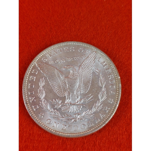 127 - 1886 Silver Dollar.