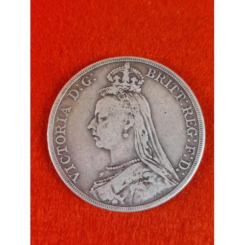 129 - 1892 Silver Crown.