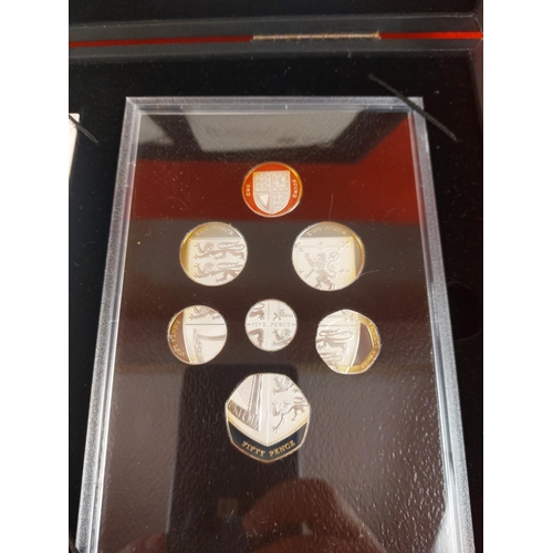 130 - Silver proof 2008 United Kingdom coin set.