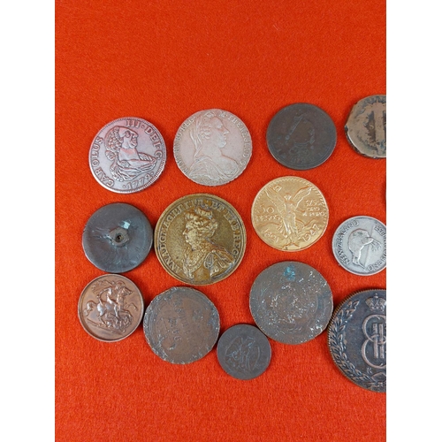 160 - Collection of mixed coins.