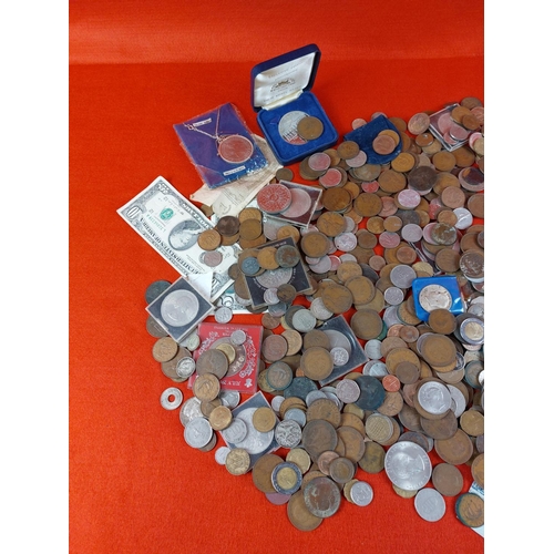 165 - Large collection of world coins.