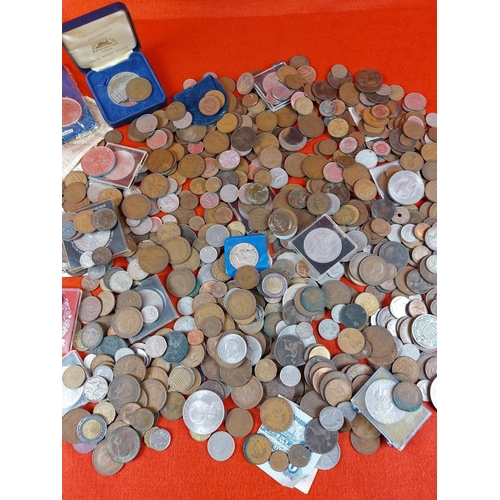 165 - Large collection of world coins.