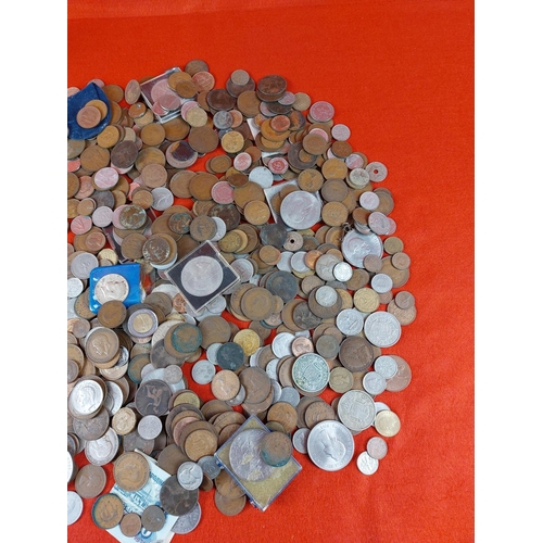 165 - Large collection of world coins.