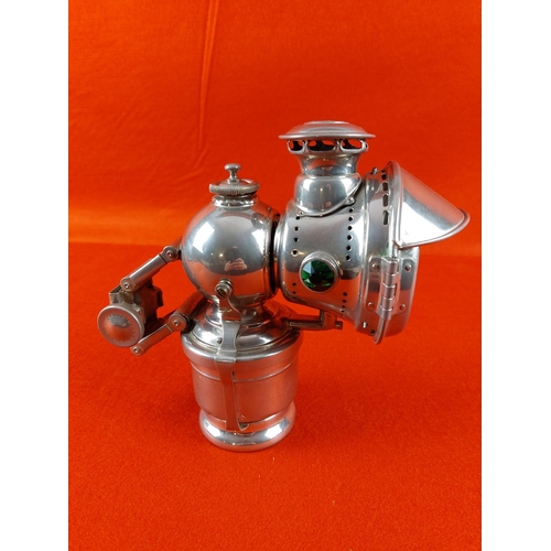 180 - Joseph Lucas Ltd ACETYPHOTE 317 carbide bicycle lamp. In superb condition as pictured.