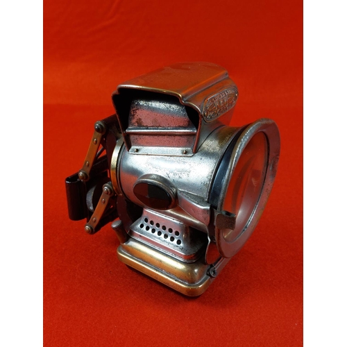 184 - Rare Joseph Lucas Ltd Holophote bicycle lamp.