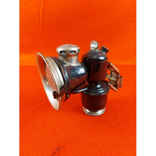 190 - Joseph Lucas Ltd Aceta 316N carbide bicycle lamp.