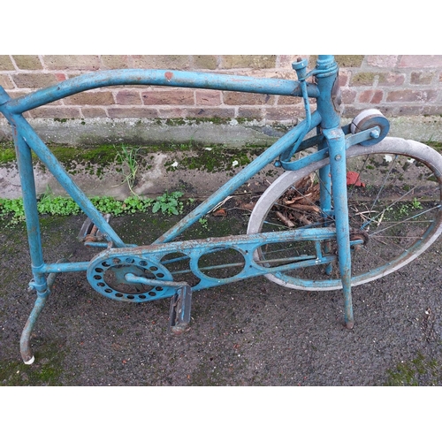 200 - Barn find vintage American exercise bike by Rollfast.