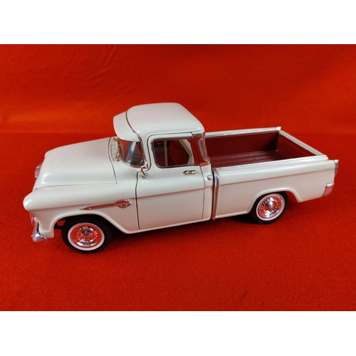 215 - ERTL 1955 Chevrolet Pickup Truck. Scale 1:18.