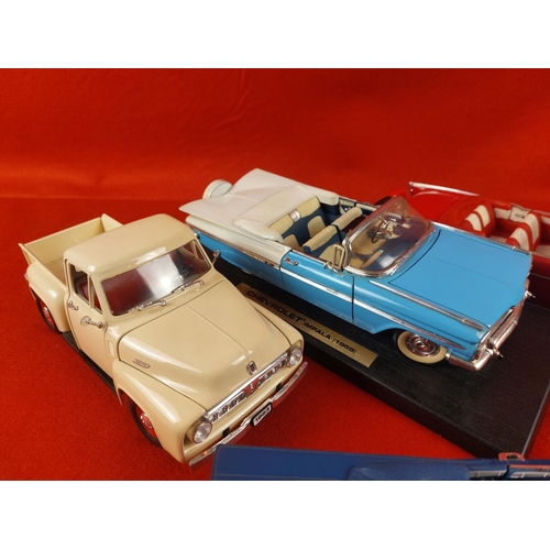 230 - 4 x Road Tough models. 1953 Ford Pickup, 2 Chevrolet Impala, 1957 Chevrolet Bel Air.