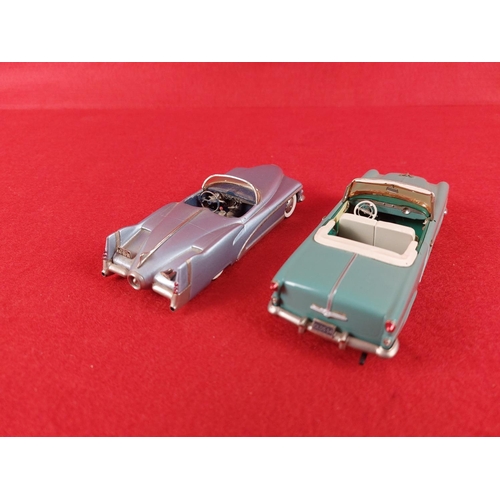 234 - 2 x rare SMTS die cast models 1:43 scale. Oldsmobile Starfire & 1951 Buick Lesabre show car.