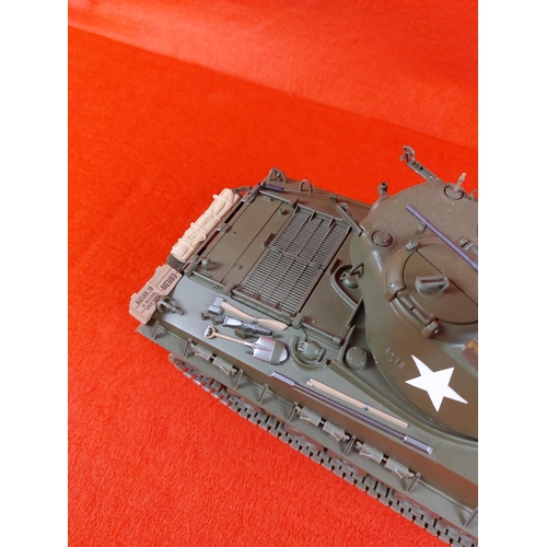 236 - Franklin Mint Precision models M4A3 medium tank. Good condition as pictured.