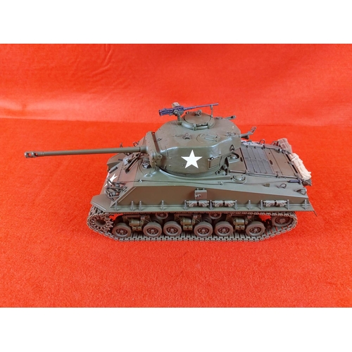 236 - Franklin Mint Precision models M4A3 medium tank. Good condition as pictured.