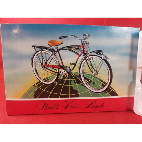 246 - Schwinn Black Phantom die cast model in original box by XONEX International Inc. Scale 1:6.