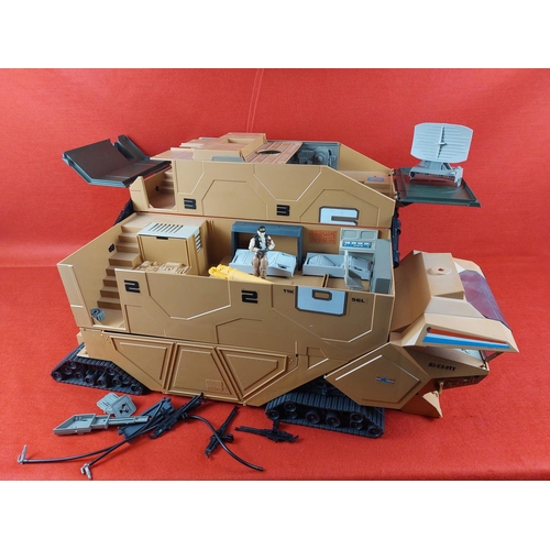 254 - 1980's G I Joe mobile command centre with accessories.