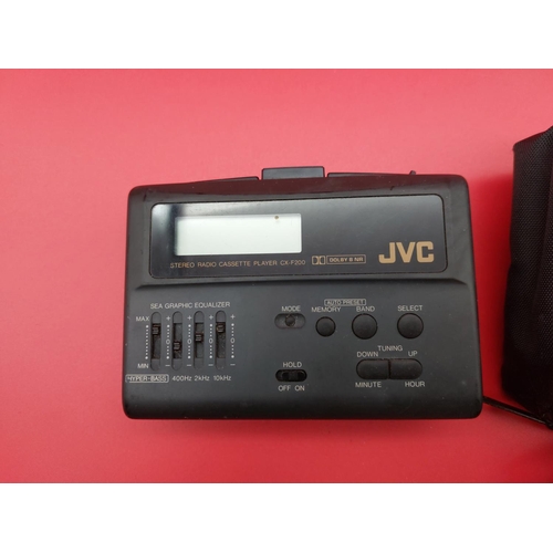 319 - Original Sony Walkman with original case and JVC walkman.