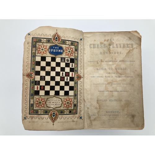 331 - The Chess Players Handbook 1st Edition. Howard Staunton. Published by Henry Bhon 1847. See pictures ... 