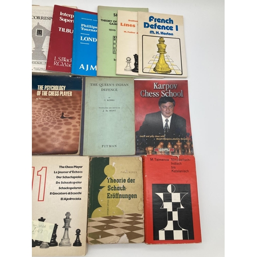 335 - 5 Chess Books and World War 2 Magazines. 1st Edition 1972 by M.Horton - French Defence Volume 1. Sic... 