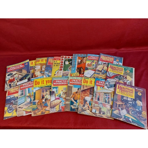 345 - Collection of various vintage magazines.