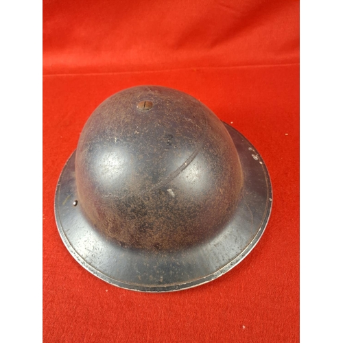 153 - WW2 police steel helmet