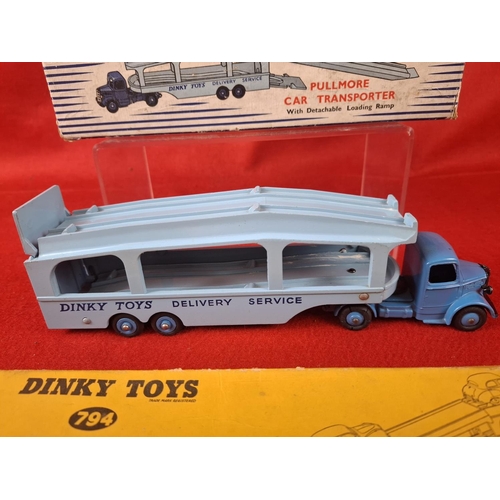 300 - Dinky Supertoys 982 Pullmore Car Transporter with loading ramp and original box in superb condition.... 