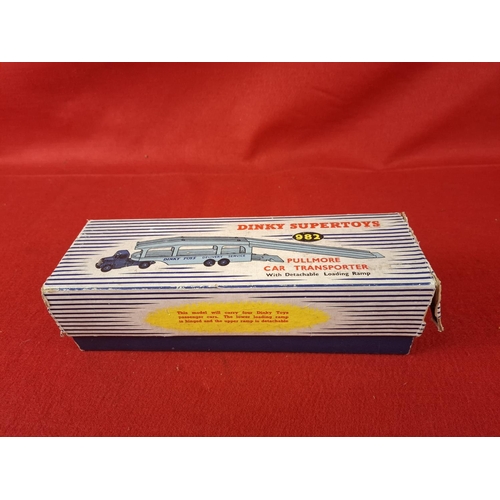 300 - Dinky Supertoys 982 Pullmore Car Transporter with loading ramp and original box in superb condition.... 