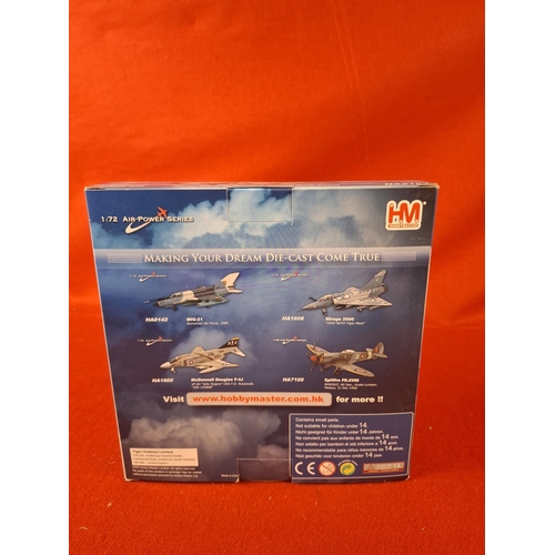 310 - Hobby Master die cast scale model Super Sabre jet new in box