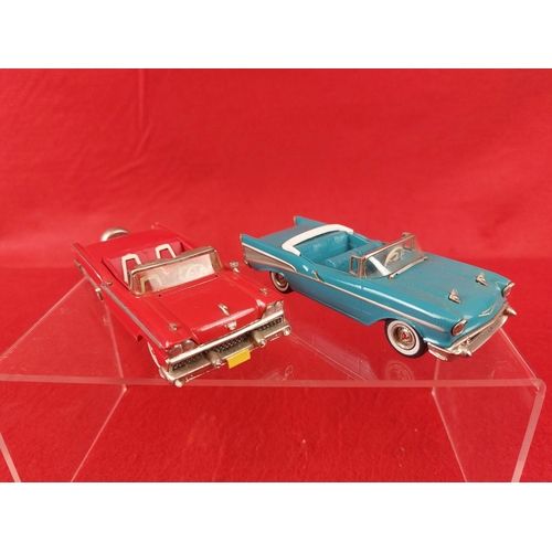 330 - 2 x Western models 1:43 1959 Ford Galaxie & 1957 Chevrolet Belair