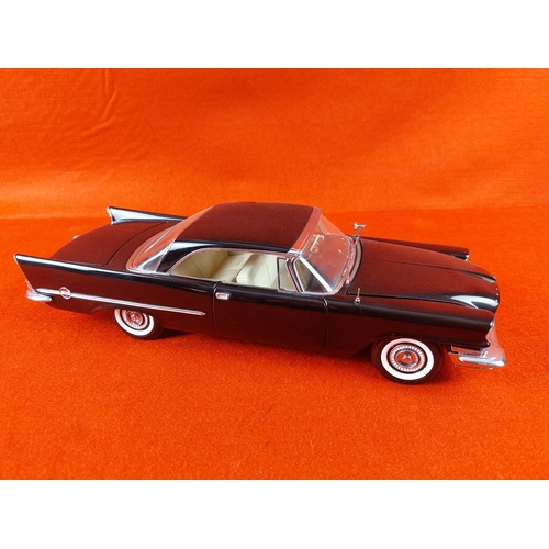 341 - ERTL 1958 Chrysler C300 in black. Scale 1:18.