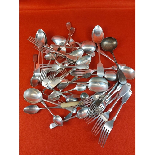 364 - Collection of EPNS cutlery