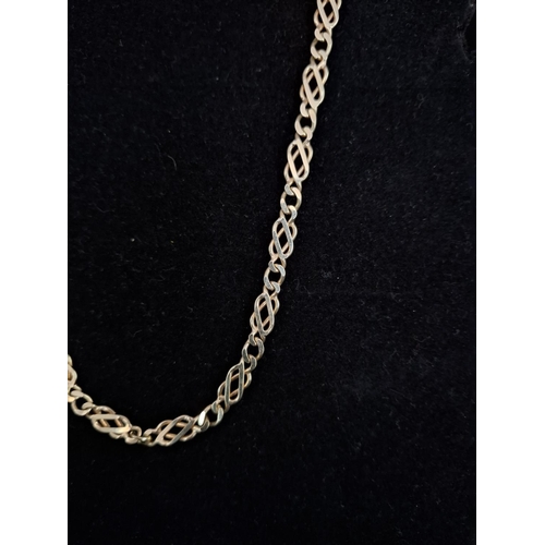 41 - 9ct gold necklace 19.4 grams