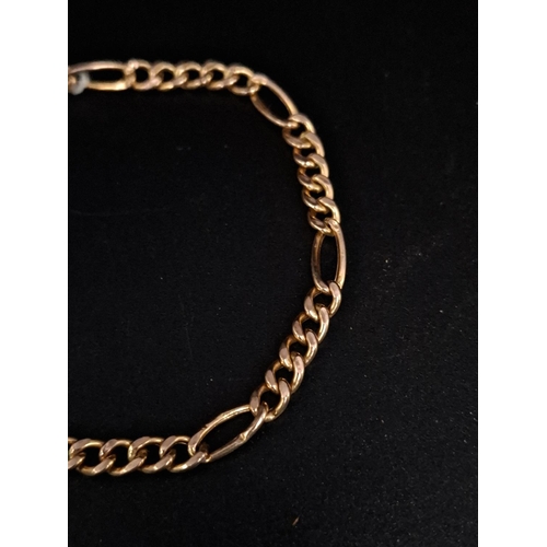 46 - 9 ct gold bracelet 2.9 grams