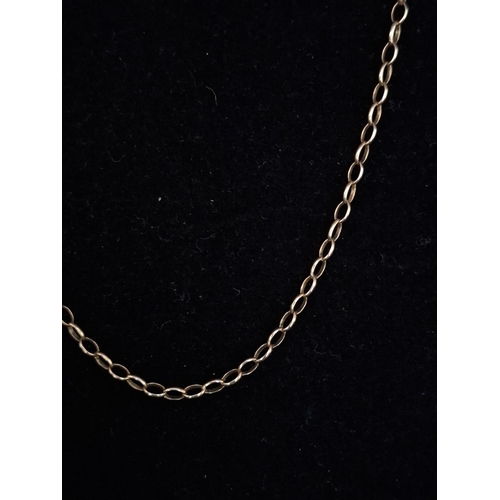 50 - 9 ct gold necklace 3.7 grams