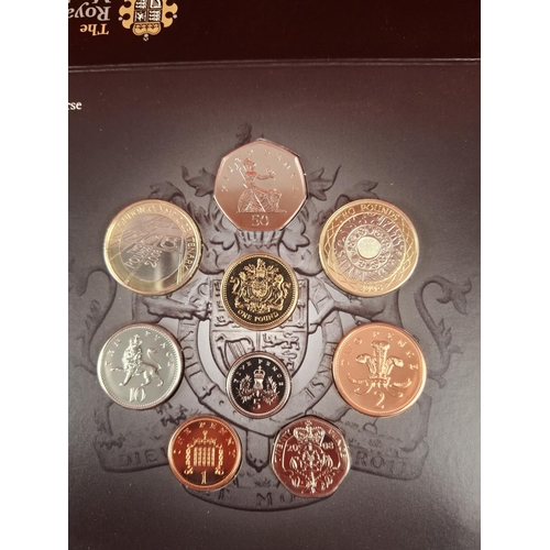 104 - 2008 Royal Mint Brilliant Uncirculated coin collection.