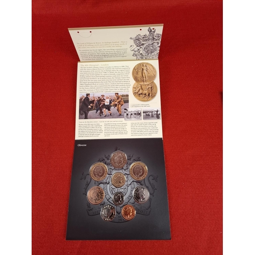 104 - 2008 Royal Mint Brilliant Uncirculated coin collection.