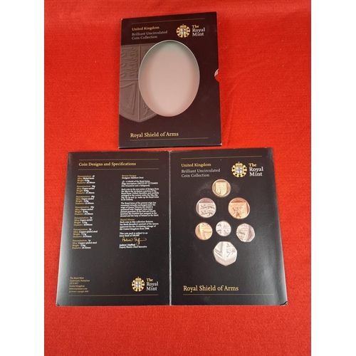 106 - 2008 Royal Mint Brilliant Uncirculated coin collection  