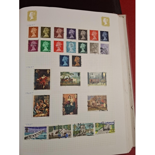 115 - 2 stamp albums with large collection of various world stamps plus other packs with large amount of l... 