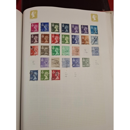 115 - 2 stamp albums with large collection of various world stamps plus other packs with large amount of l... 