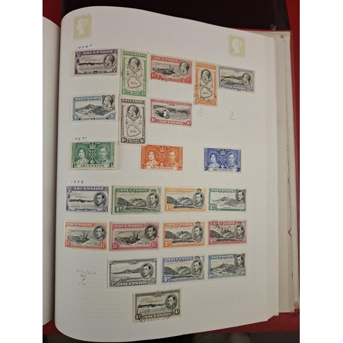 115 - 2 stamp albums with large collection of various world stamps plus other packs with large amount of l... 