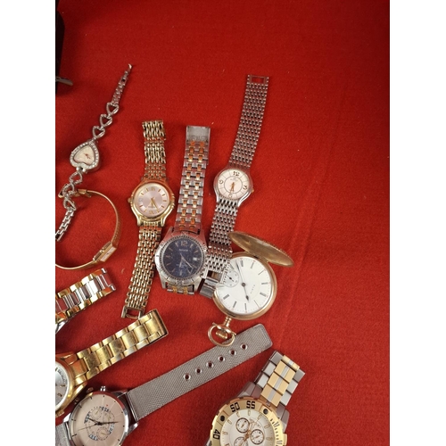 125 - Large collection of watches