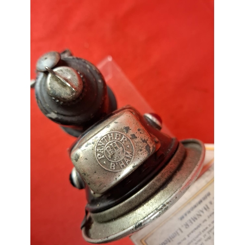 181 - Powell & Hanmer No 20 antique bicycle lamp with original box