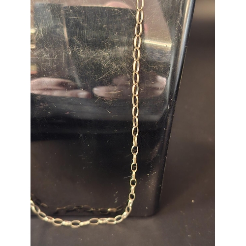 20 - 9ct gold necklace 3.4 grams