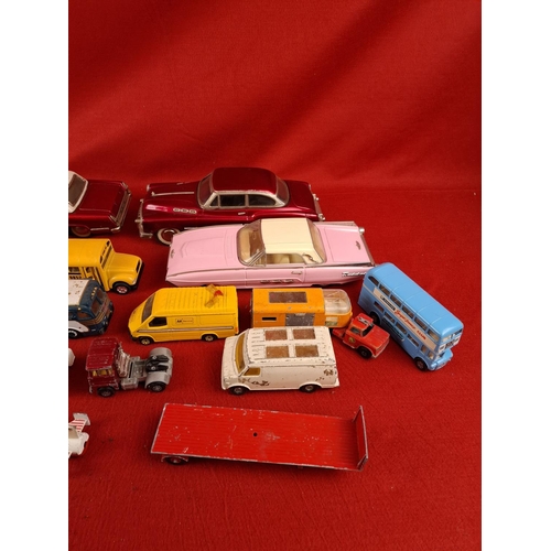 234 - Collection of mixed die cast playworn vehicles