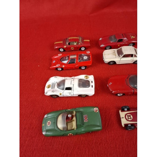 244 - Collection of die cast cars by Mercury