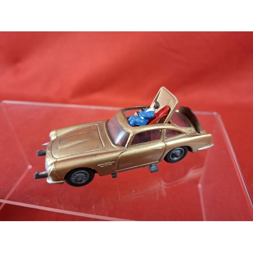 247 - Collection of Corgi die cast cars including James Bond DB5 in full working order and figures.