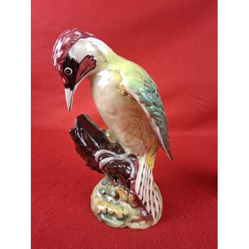 315 - 2 x Beswick birds Cockatoo 1180 & Woodpecker 1218