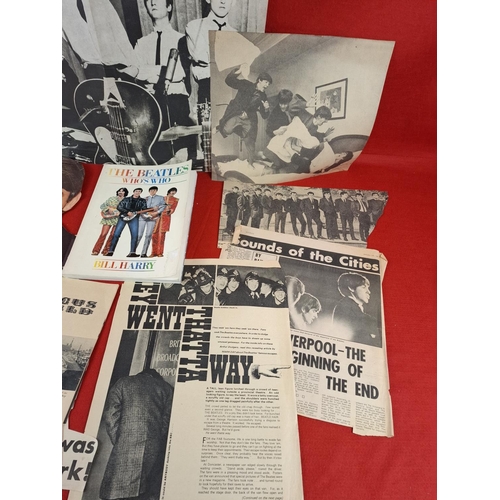 329 - Collection of Beatles ephemera and 